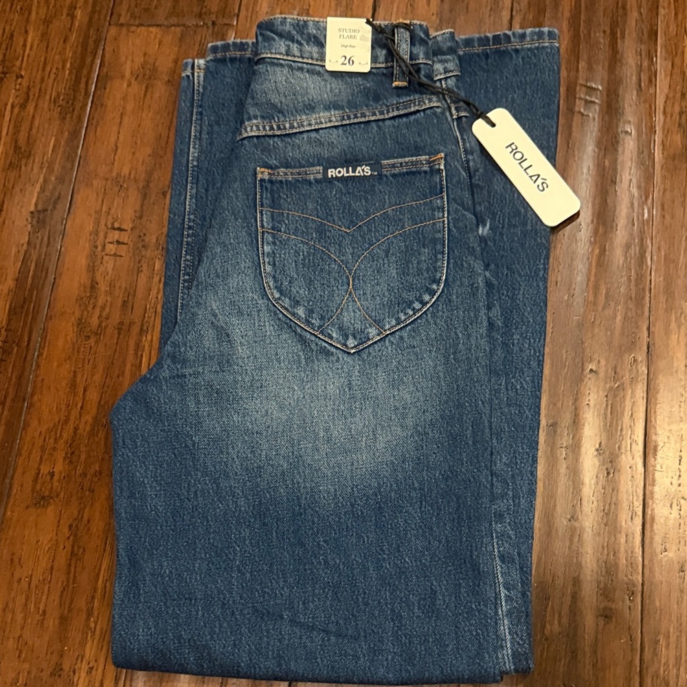 ROLLA'S NWT studio flare jeans size 26